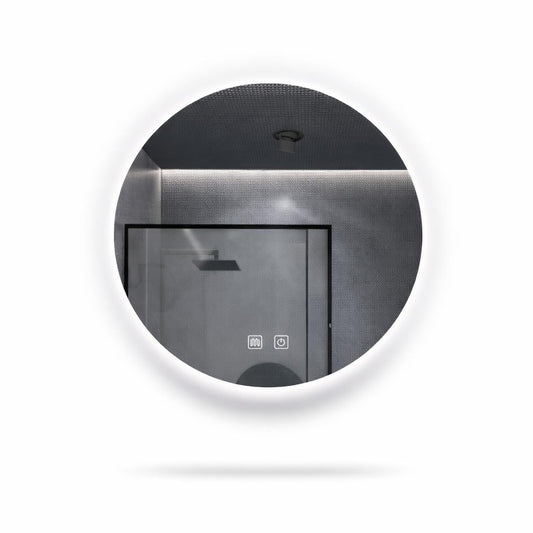 H&F Round LED Mirror With Anti-fog Function