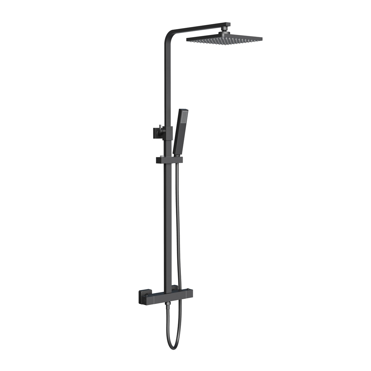 H&F Regendoucheset Vierkant Mat