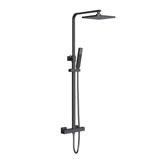 H&F Regendoucheset Vierkant Mat