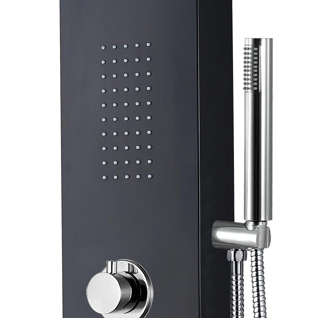 H&F Thermostatische Douchepaneel Mat