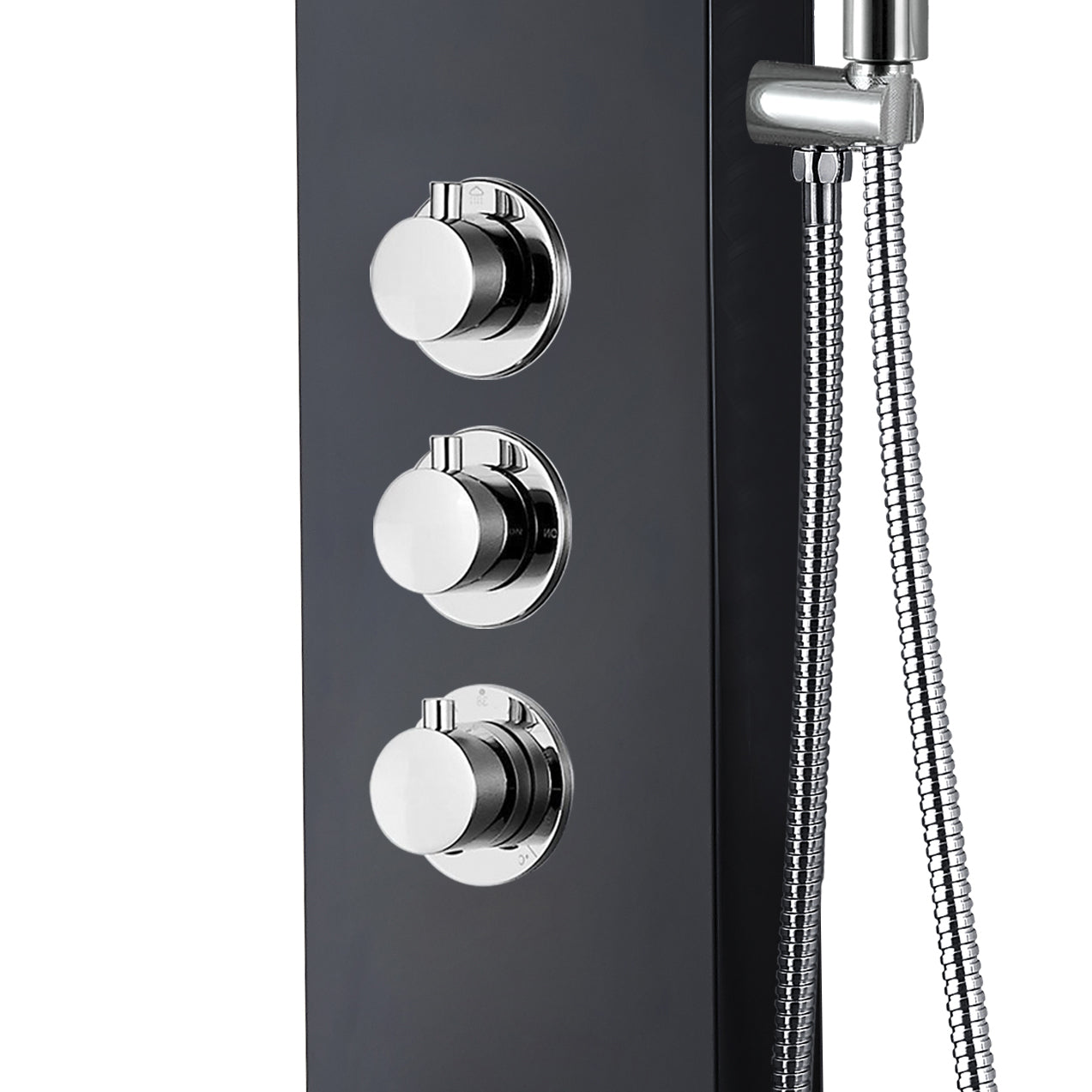 H&F Thermostatische Douchepaneel Mat