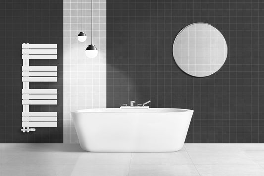 H&F Design Handdoekradiator Links Aansluiting