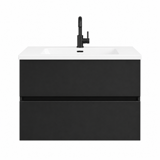 H&F Badkamer Meubelset Enkel Mat (B X D X H)