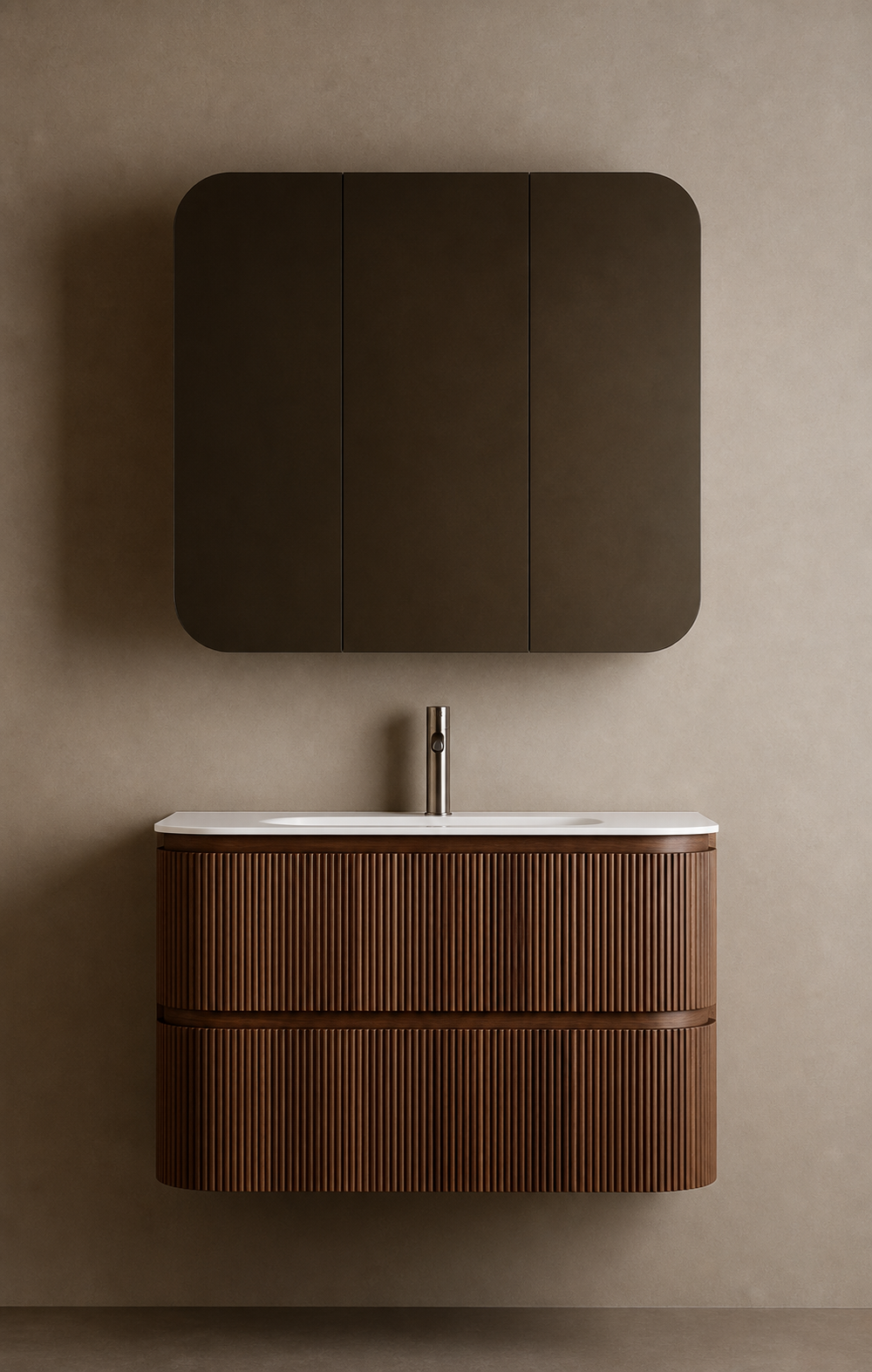 H&F Badkamer Meubel Set ,5 Incl. Lavabo (Twincurva Iii)