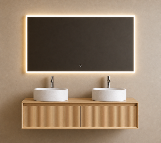 H&F Badkamer Meubelset Incl. Twee Lavabo'S 39