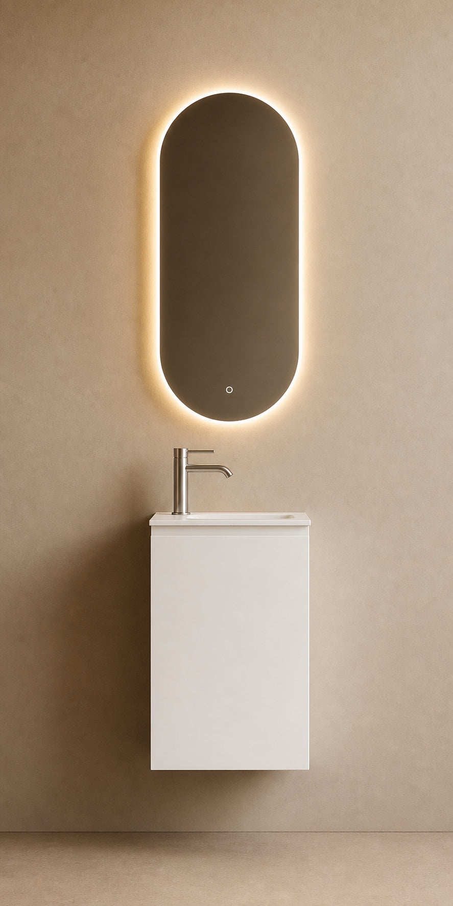 H&F Toilet Meubelset , Incl. Lavabo ,5 ( Finesse Ii)