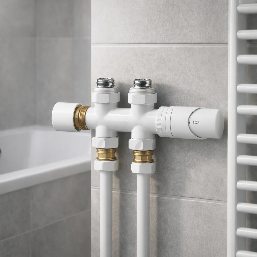 H&F Design Aansluitset Muur