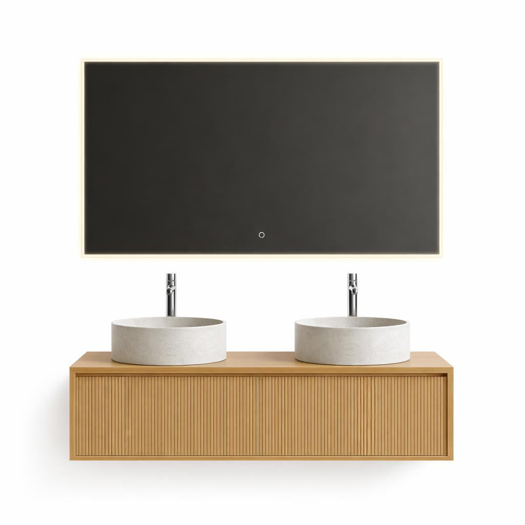 H&F Badkamer Meubelset Incl. Twee Lavabo'S 39