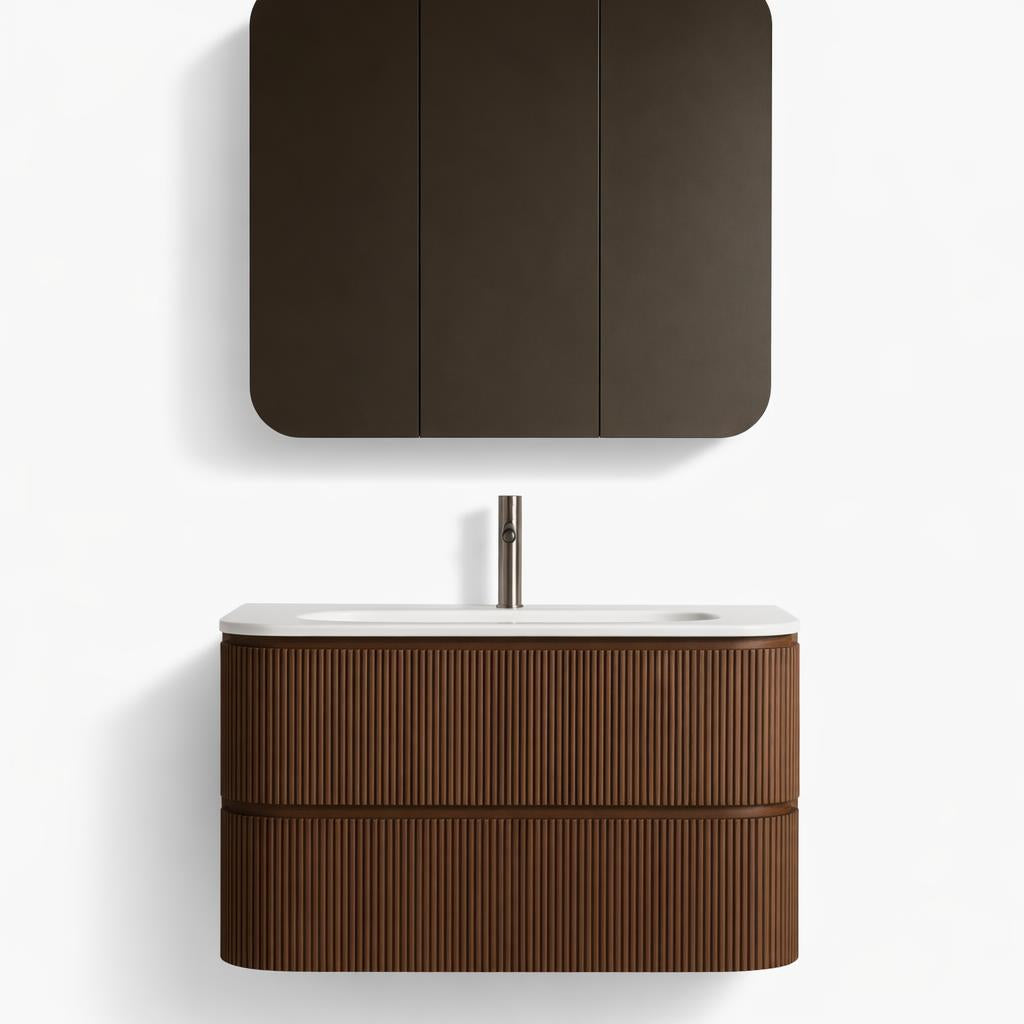 H&F Badkamer Meubel Set ,5 Incl. Lavabo (Twincurva Iii)