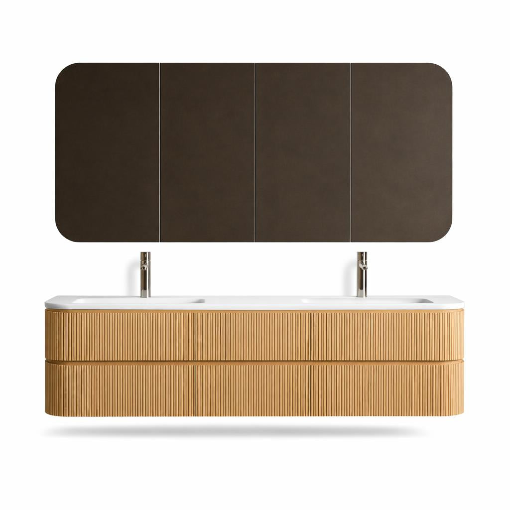 H&F Badkamer Meubel Set ,5 Incl. Lavabo (Twincurva Iii)