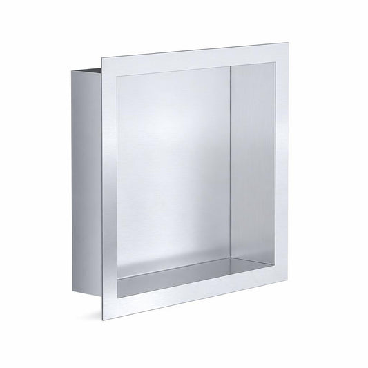 H&F Inbouw Toiletrolhouder RVS
