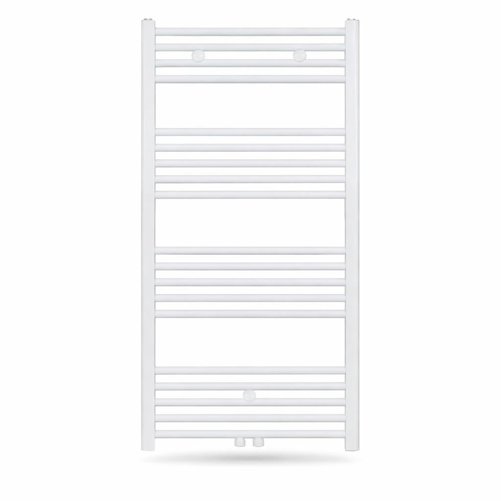 H&F Handdoekradiator Met Middenaansluiting