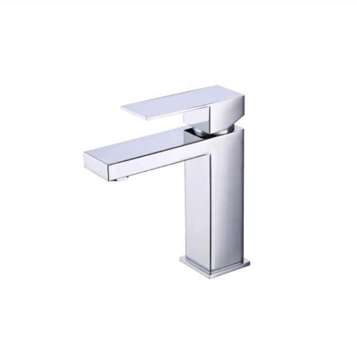 H&F Wastafelkraan Koud En Warm Square