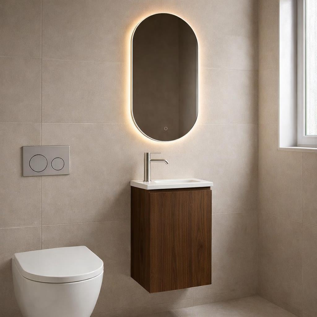 H&F Toilet Meubelset , Incl. Lavabo ,5 ( Finesse Ii)
