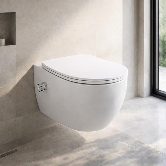 H&F Design Ophang Toilet Met Bidet